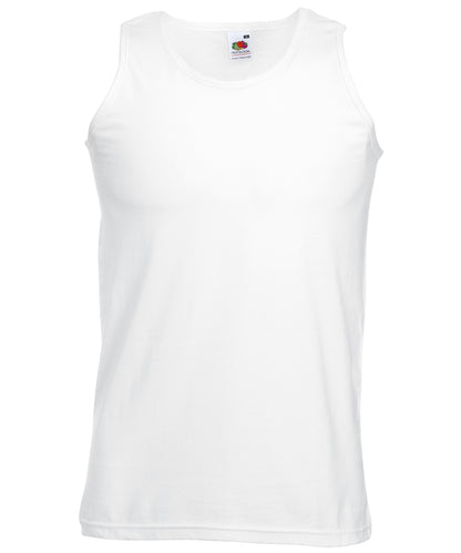 Fruit of the Loom Valueweight athletic vest White*