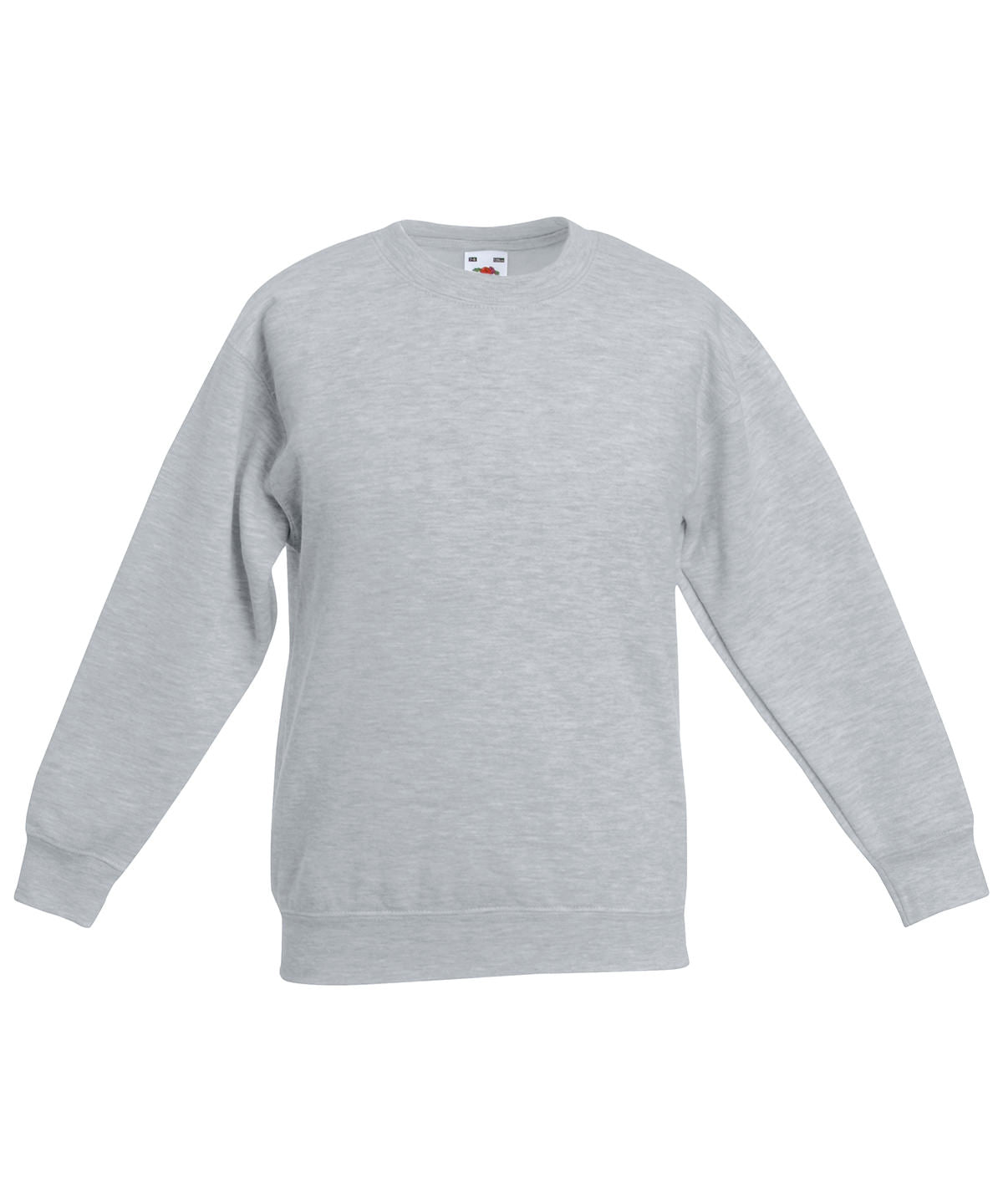Fruit of the Loom Kids classic set-in sweatshirt Heather Grey