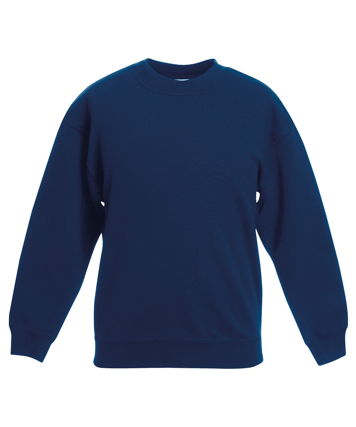 Fruit of the Loom Kids classic set-in sweatshirt Navy