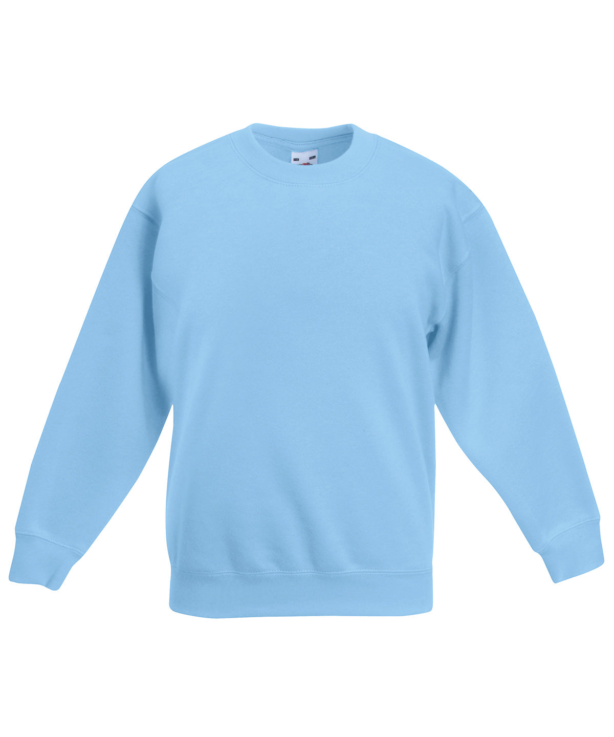 Fruit of the Loom Kids classic set-in sweatshirt Sky Blue