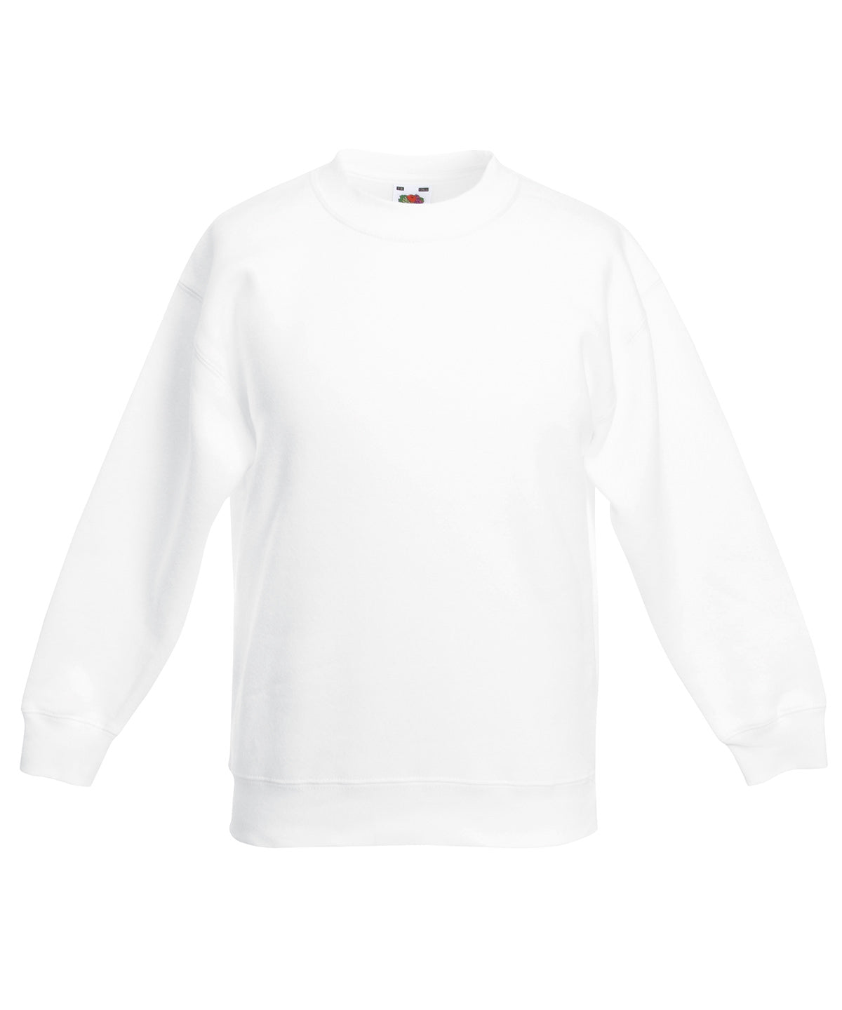 Fruit of the Loom Kids classic set-in sweatshirt White