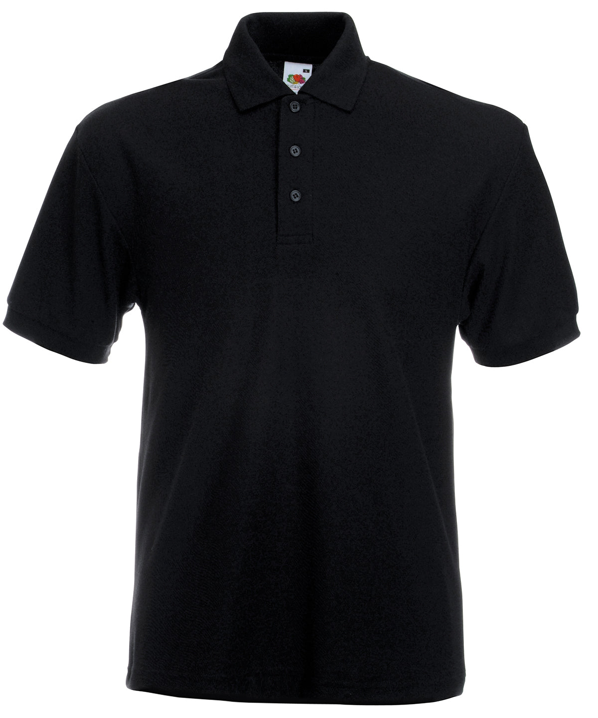 Fruit of the Loom Heavyweight 65/35 polo Black*