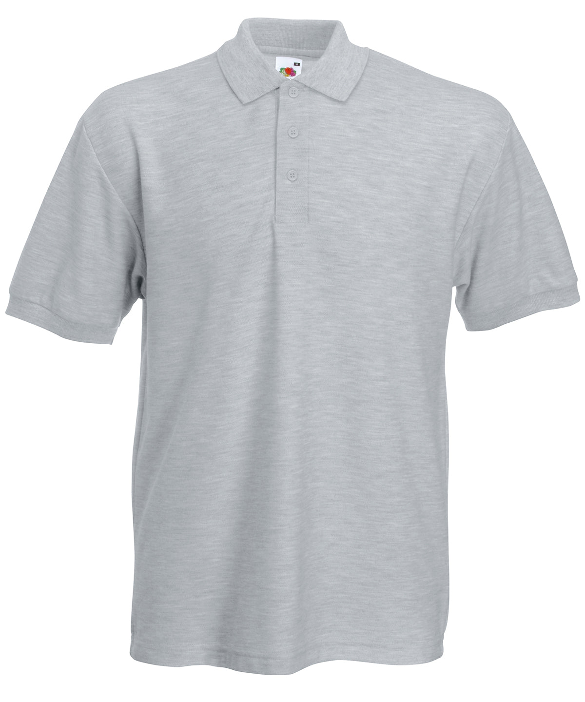 Fruit of the Loom Heavyweight 65/35 polo Heather Grey*