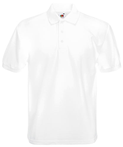 Fruit of the Loom Heavyweight 65/35 polo White*