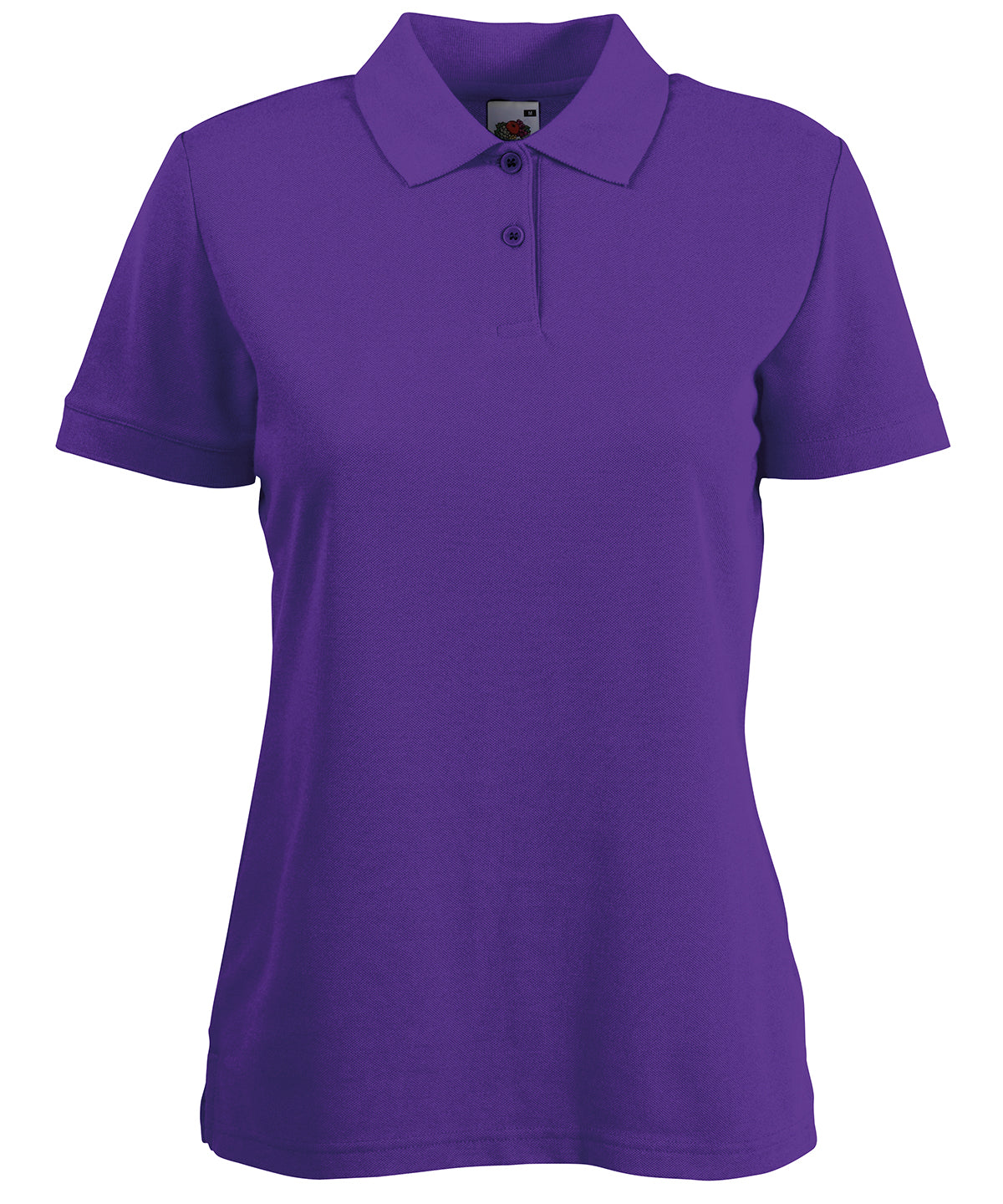 Fruit of the Loom Women's 65/35 polo Purple