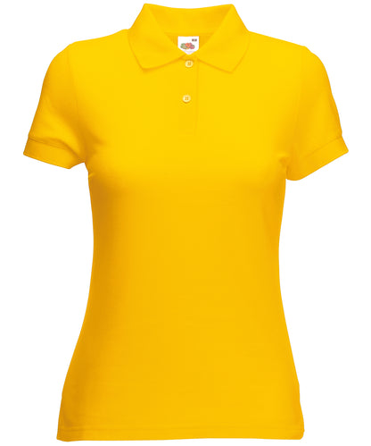 Fruit of the Loom Women's 65/35 polo Sunflower