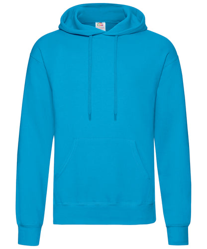 Fruit of the Loom Classic 80/20 hooded sweatshirt Azure Blue