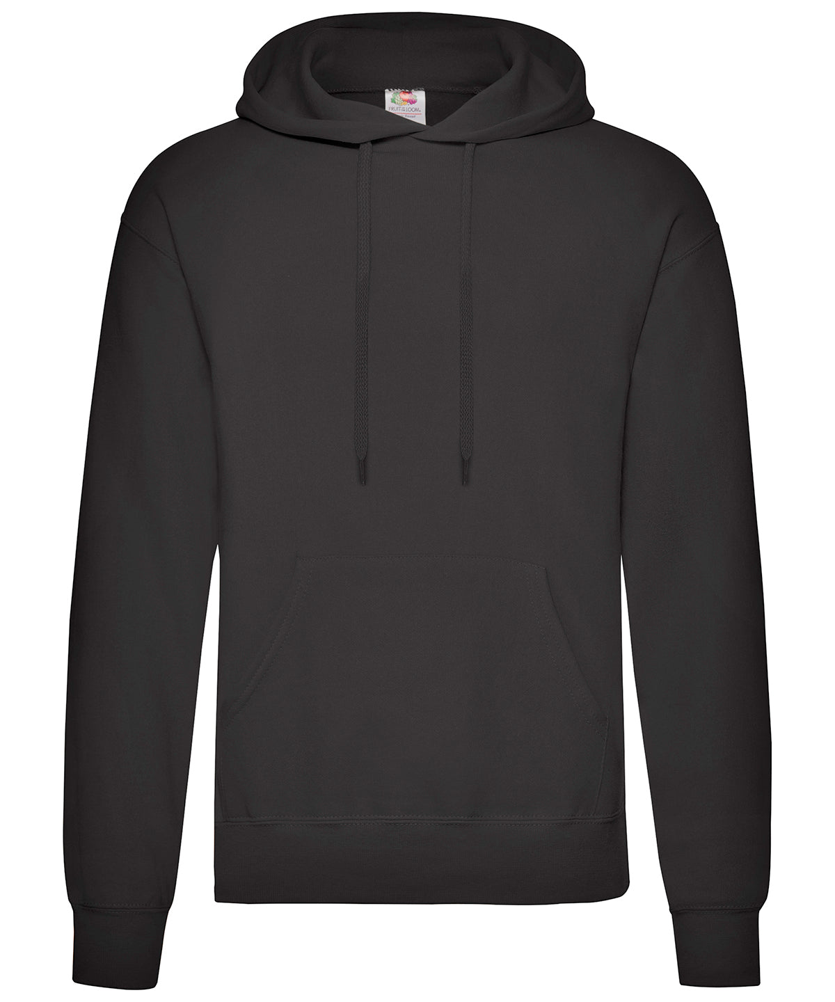 Fruit of the Loom Classic 80/20 hooded sweatshirt Black*†△