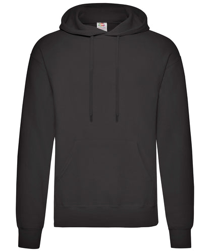 Fruit of the Loom Classic 80/20 hooded sweatshirt Black*†△