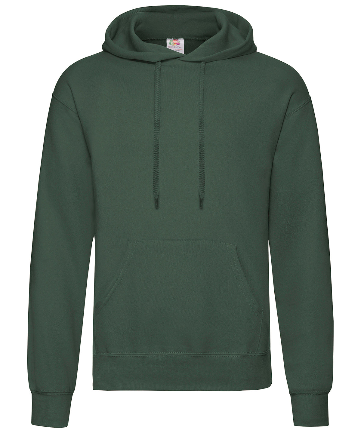 Fruit of the Loom Classic 80/20 hooded sweatshirt Bottle Green*
