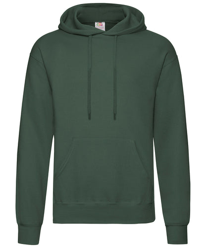 Fruit of the Loom Classic 80/20 hooded sweatshirt Bottle Green*