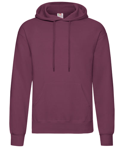 Fruit of the Loom Classic 80/20 hooded sweatshirt Burgundy*