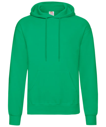 Fruit of the Loom Classic 80/20 hooded sweatshirt Kelly Green