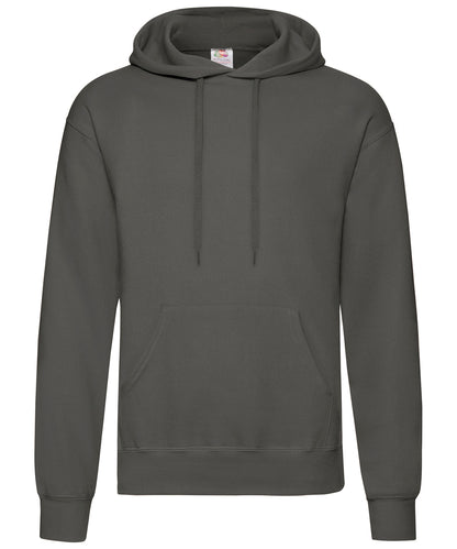 Fruit of the Loom Classic 80/20 hooded sweatshirt Light Graphite*