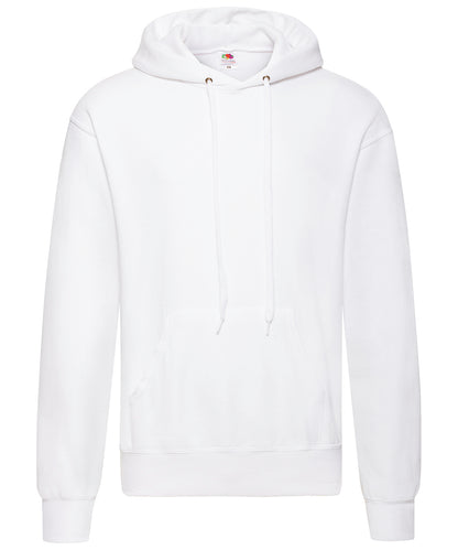 Fruit of the Loom Classic 80/20 hooded sweatshirt White*†