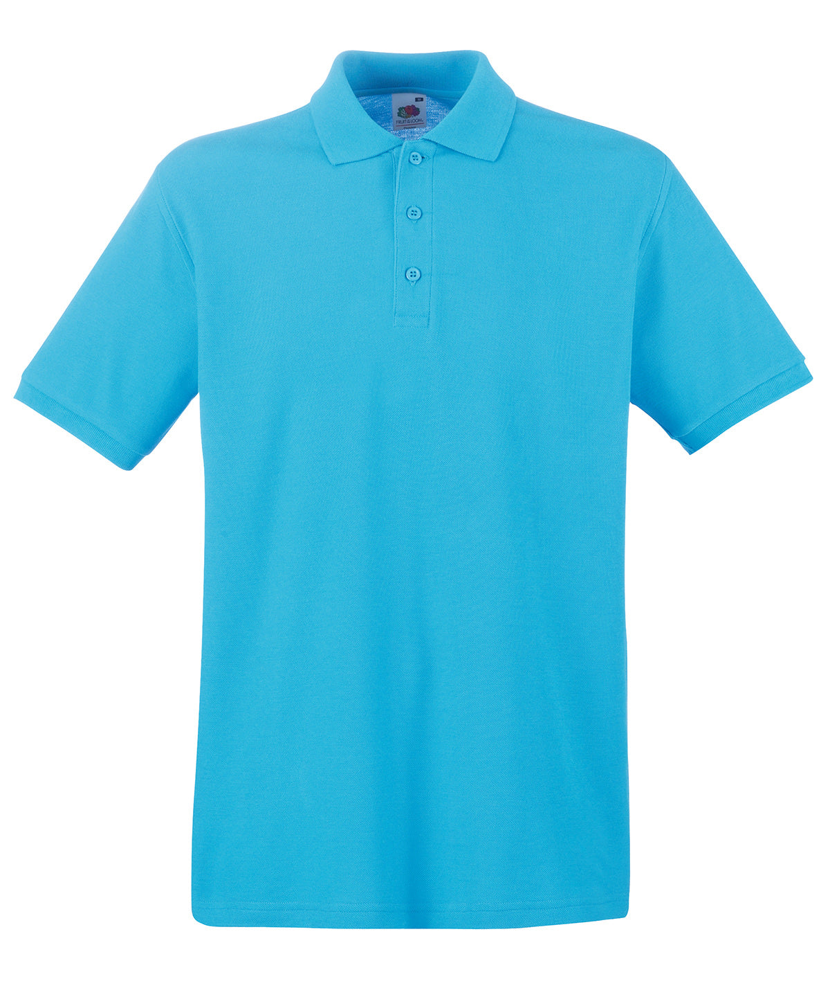 Fruit of the Loom Premium polo Azure Blue
