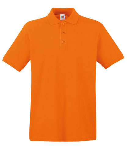 Fruit of the Loom Premium polo Orange