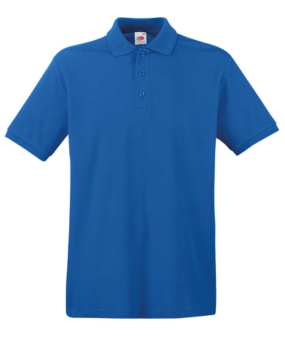 Fruit of the Loom Premium polo Royal Blue
