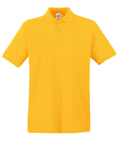 Fruit of the Loom Premium polo Sunflower