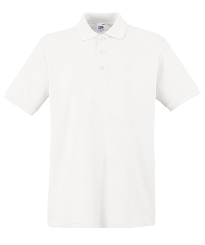 Fruit of the Loom Premium polo White