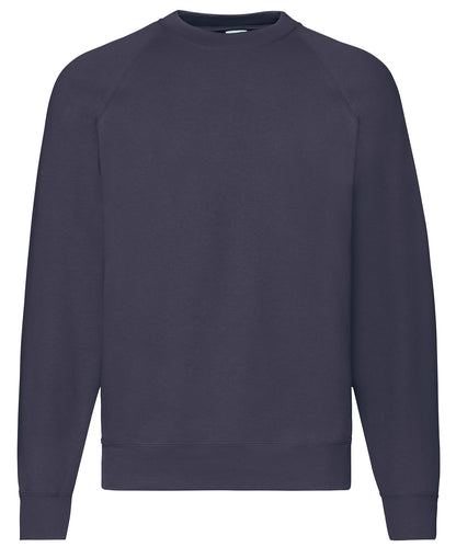 Fruit of the Loom Classic 80/20 raglan sweatshirt Deep Navy*†