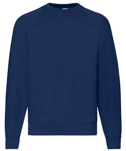 Fruit of the Loom Classic 80/20 raglan sweatshirt Navy*†