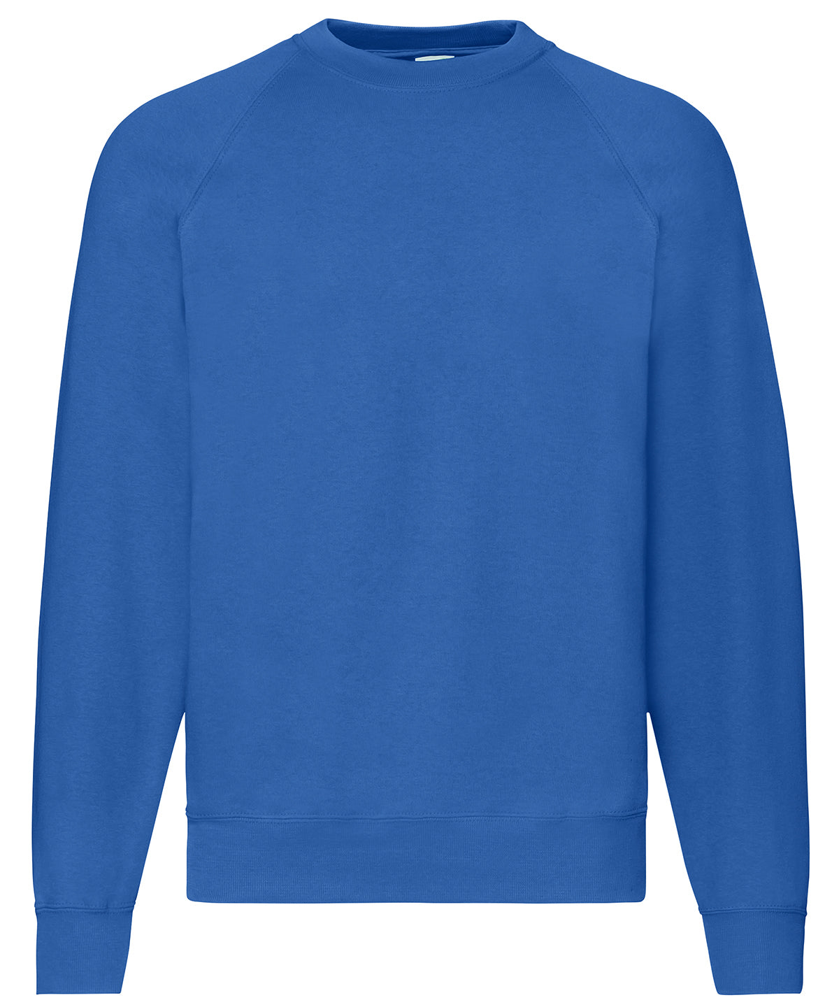 Fruit of the Loom Classic 80/20 raglan sweatshirt Royal Blue