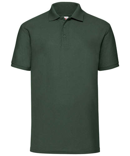 Fruit of the Loom 65/35 Polo Bottle Green