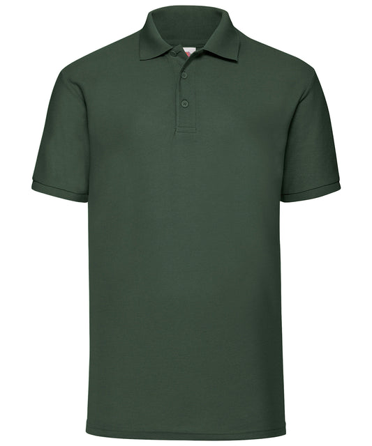 Fruit of the Loom 65/35 Polo Bottle Green