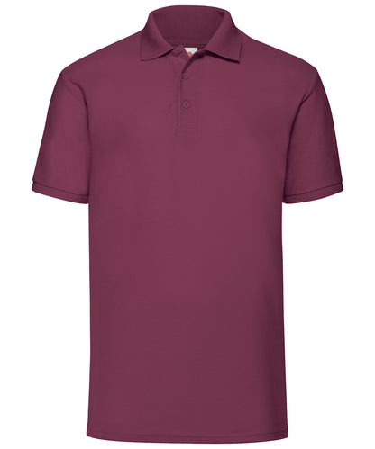 Fruit of the Loom 65/35 Polo Burgundy