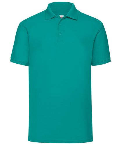 Fruit of the Loom 65/35 Polo Emerald