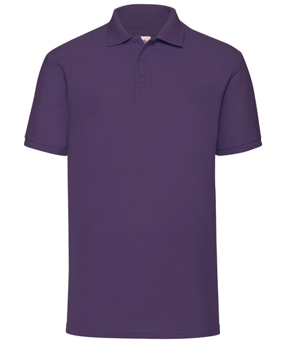 Fruit of the Loom 65/35 Polo Purple