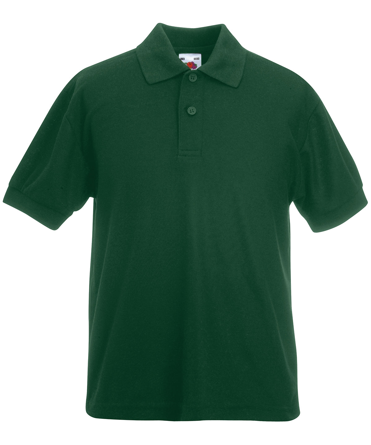 Fruit of the Loom Kids 65/35 piqué polo Bottle Green