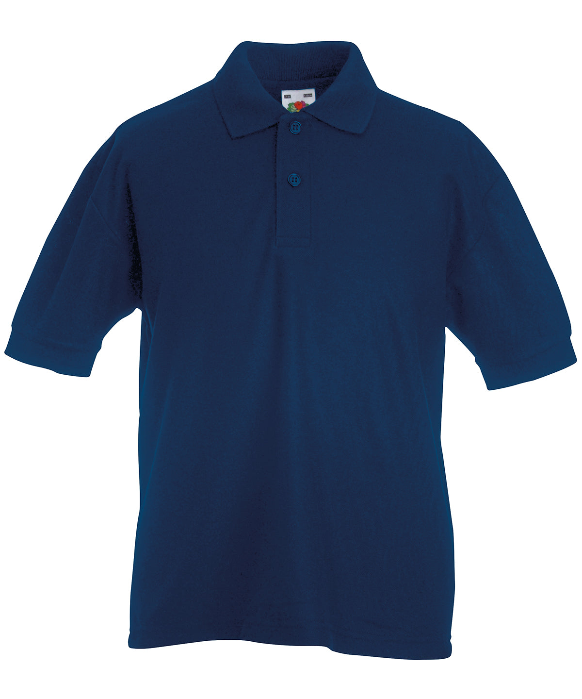 Fruit of the Loom Kids 65/35 piqué polo Navy