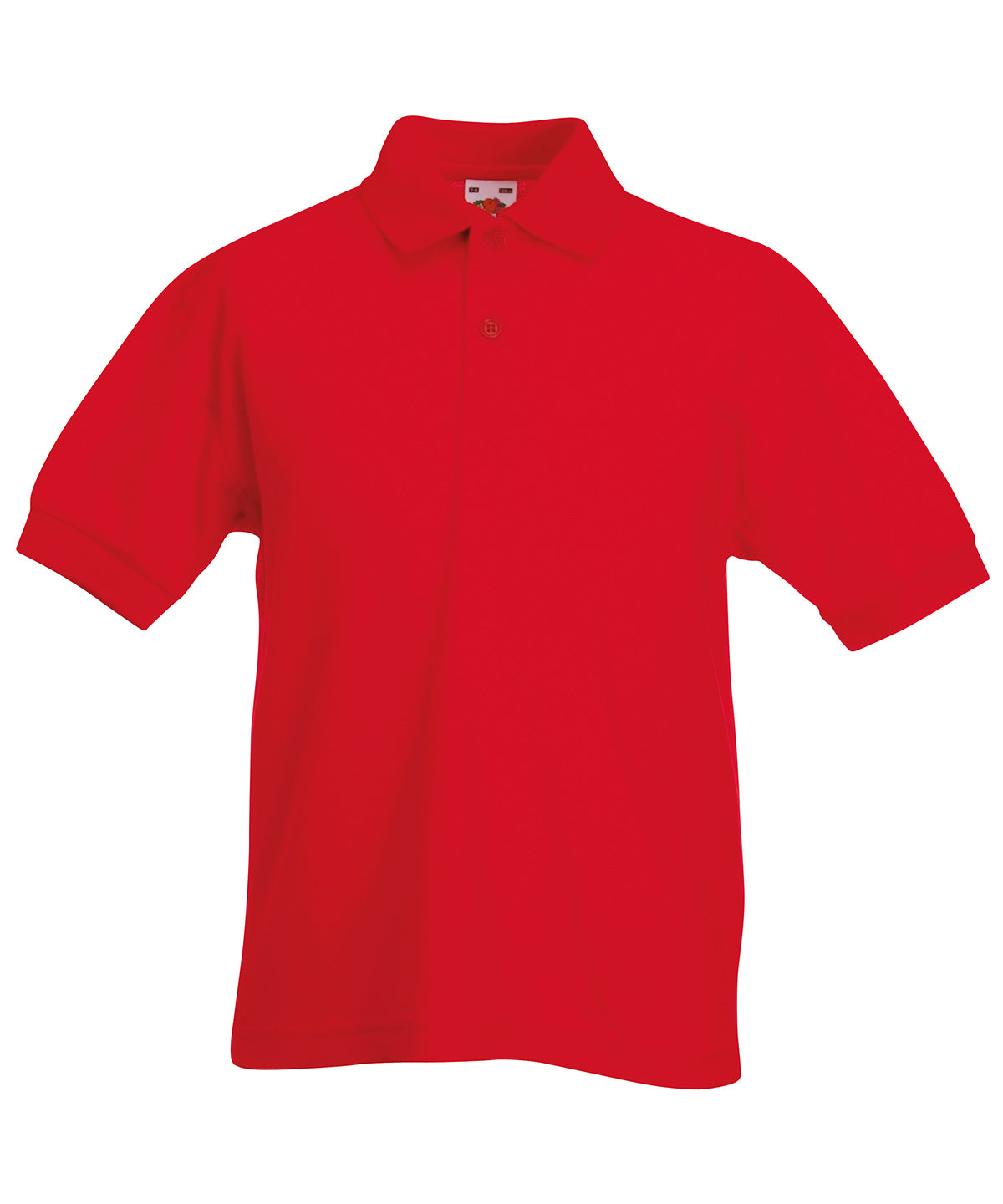 Fruit of the Loom Kids 65/35 piqué polo Red