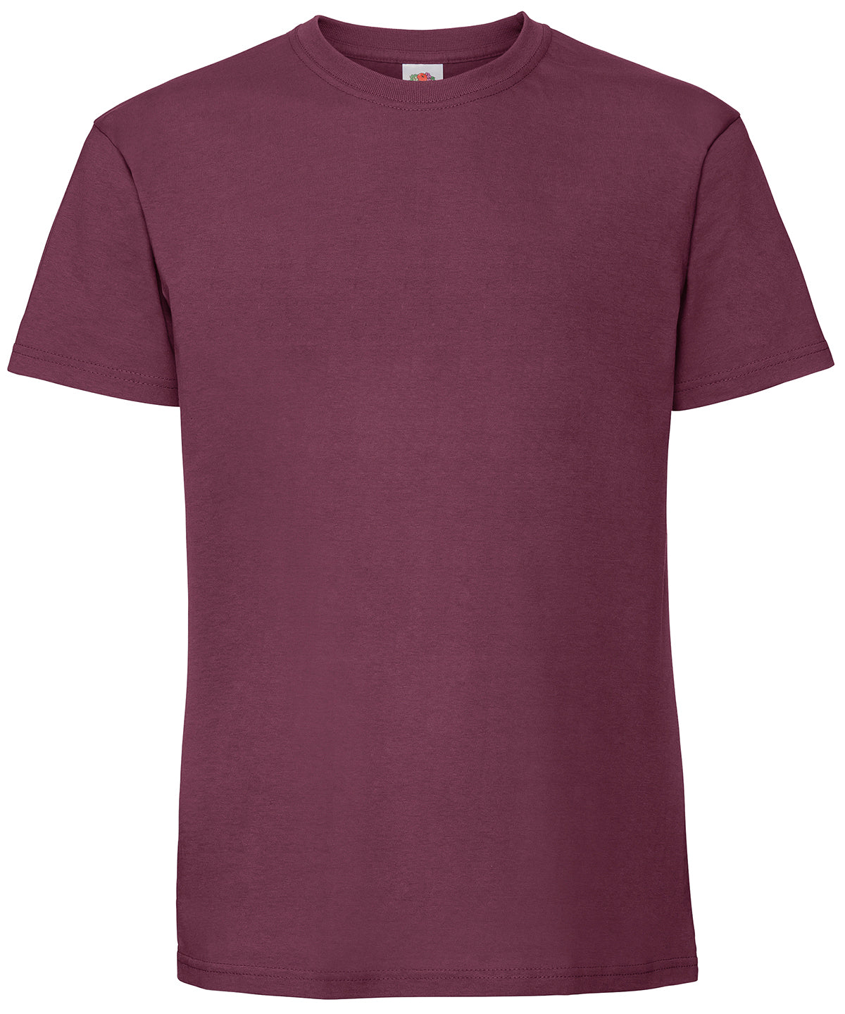Fruit of the Loom Iconic 195 ringspun premium T Burgundy