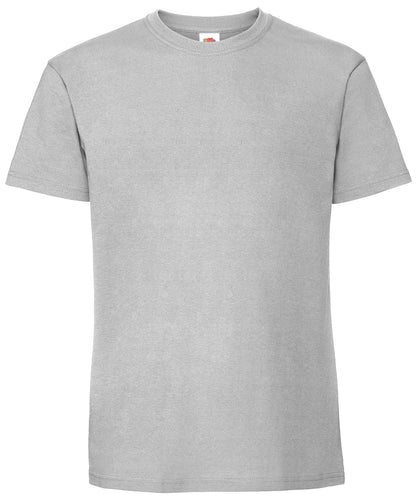 Fruit of the Loom Iconic 195 ringspun premium T Zinc