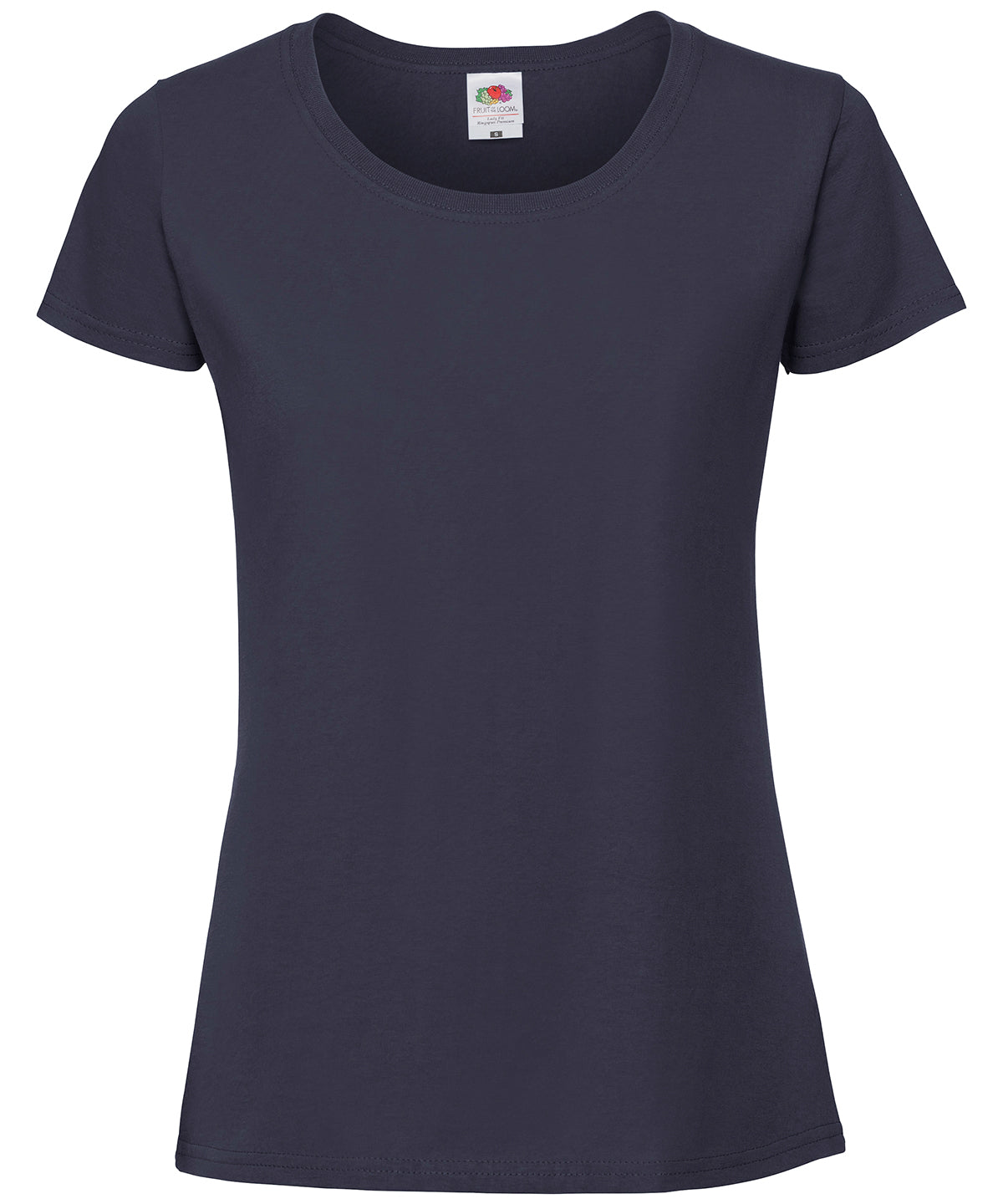 Fruit of the Loom Women's Iconic 195 ringspun premium t-shirt Deep Navy