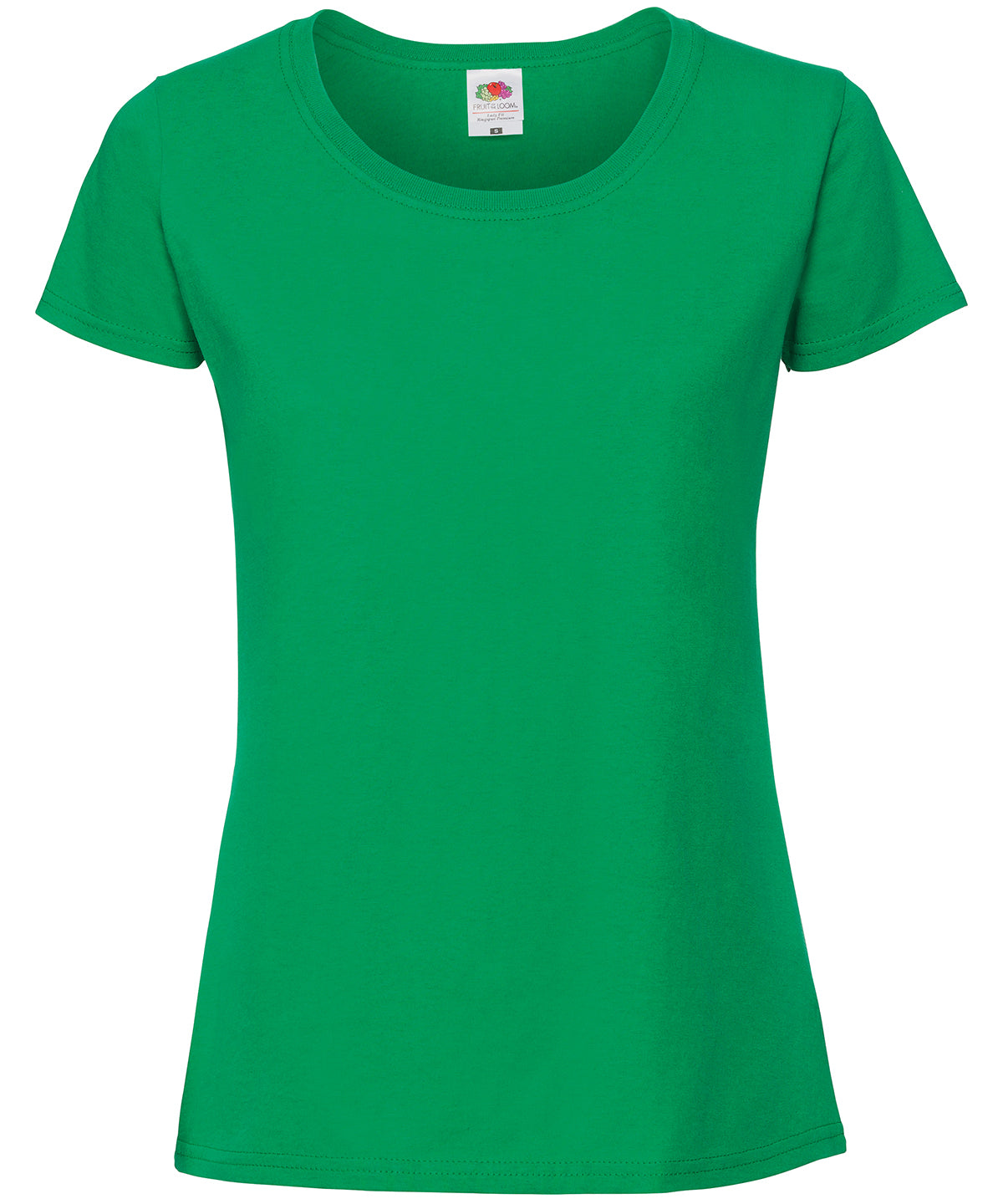 Fruit of the Loom Women's Iconic 195 ringspun premium t-shirt Kelly Green