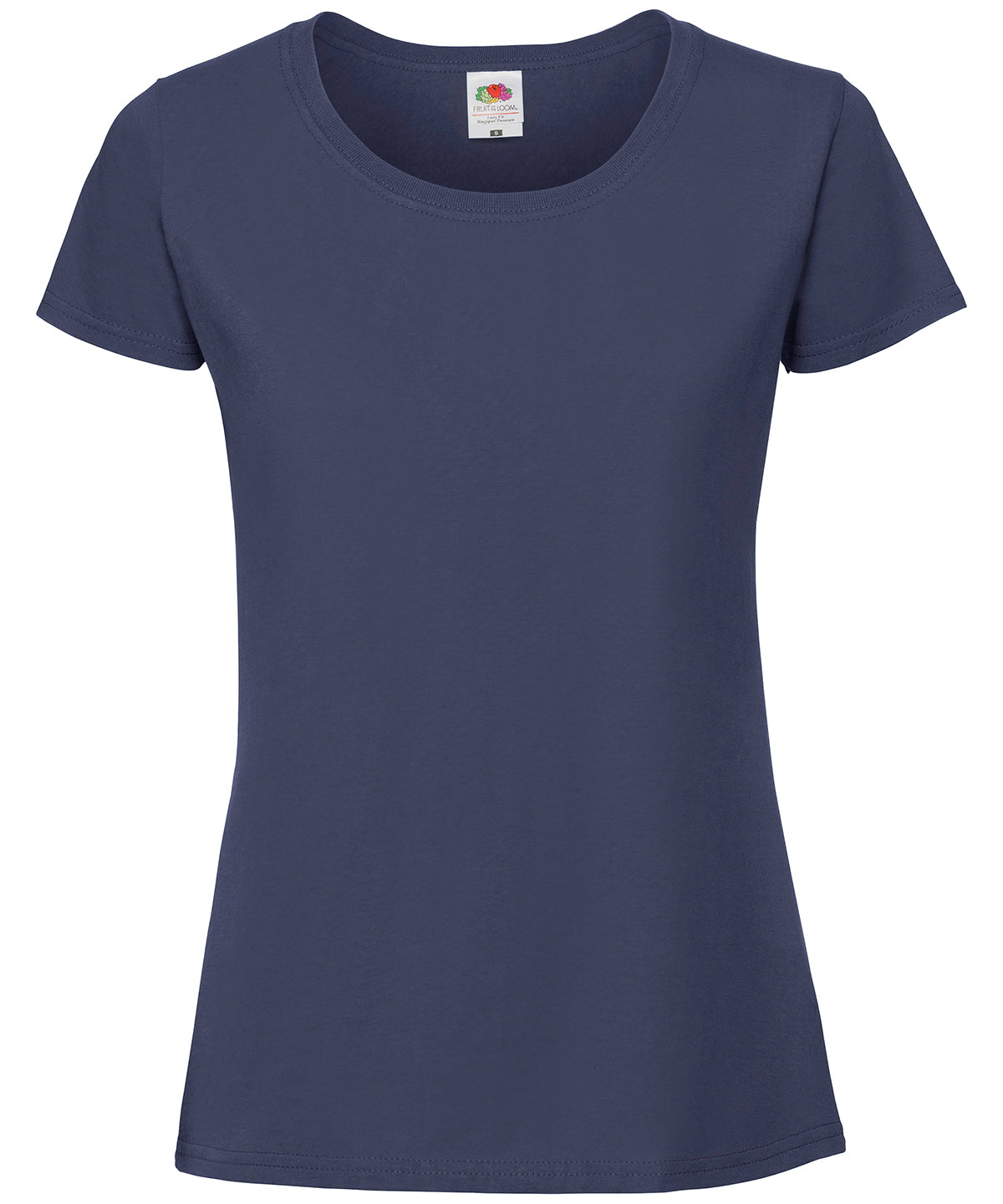 Fruit of the Loom Women's Iconic 195 ringspun premium t-shirt Navy