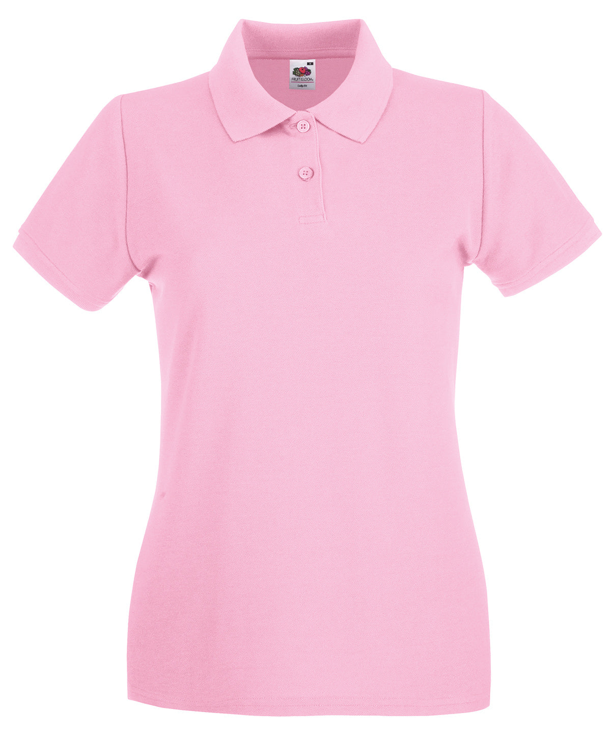 Fruit of the Loom Women's premium polo Light Pink