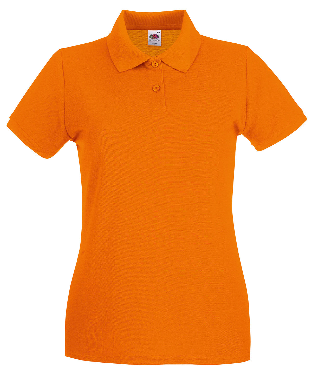 Fruit of the Loom Women's premium polo Orange