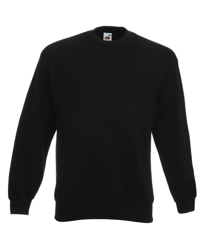 Fruit of the Loom Premium 70/30 set-in sweatshirt Black*