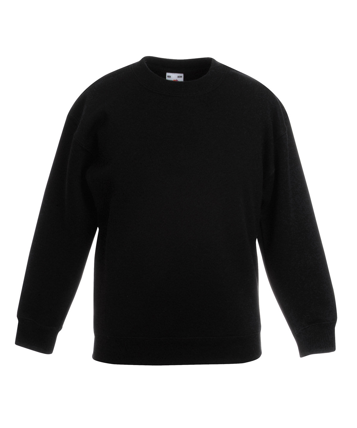 Fruit of the Loom Kids premium set-in sweatshirt Black