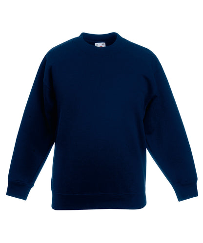 Fruit of the Loom Kids premium set-in sweatshirt Deep Navy
