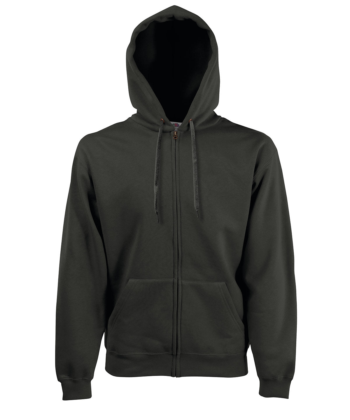 Fruit of the Loom Premium 70/30 hooded sweatshirt jacket Charcoal*