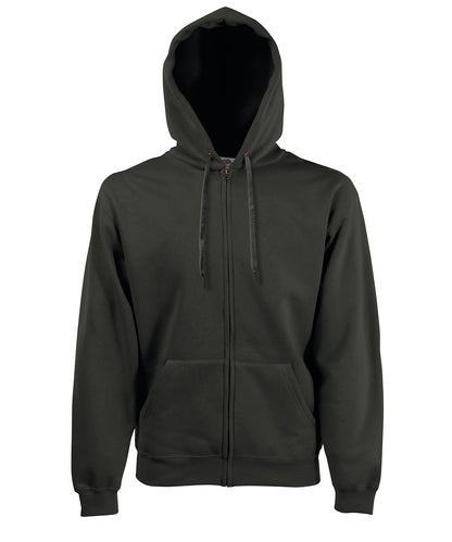 Fruit of the Loom Premium 70/30 hooded sweatshirt jacket Charcoal*