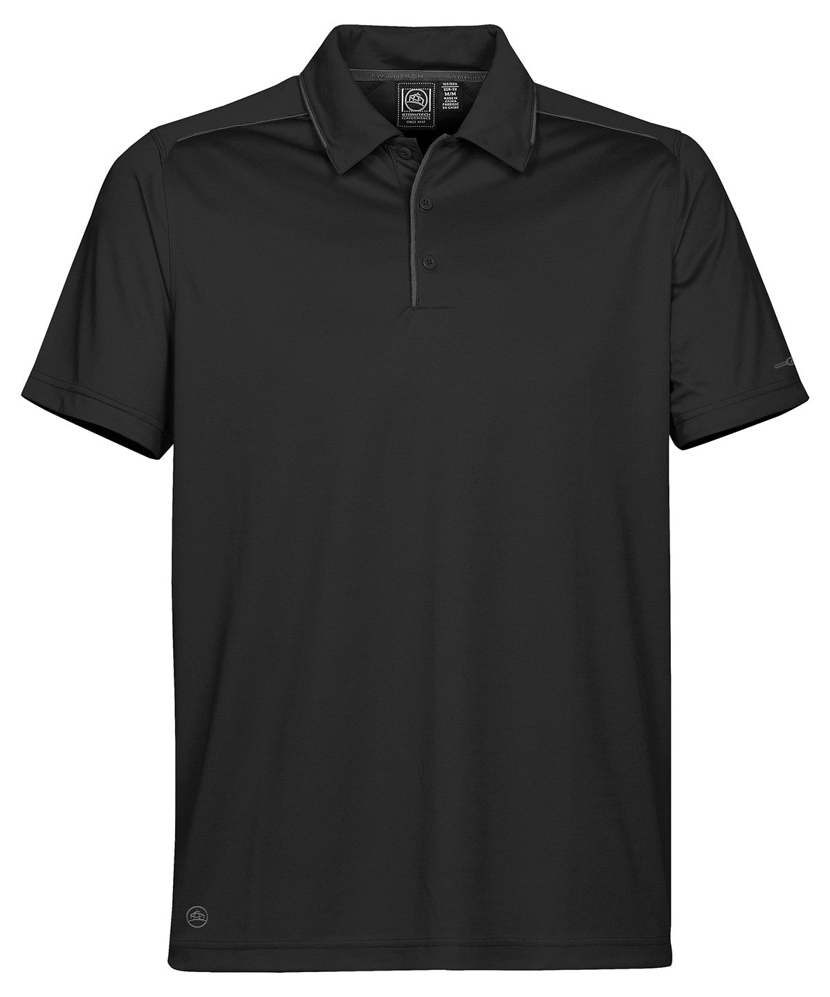 Stormtech H2X Inertia performance polo Black/Graphite