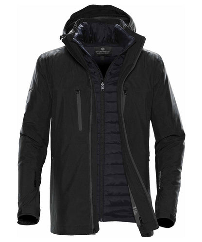 Stormtech Matrix system jacket Black/Carbon*
