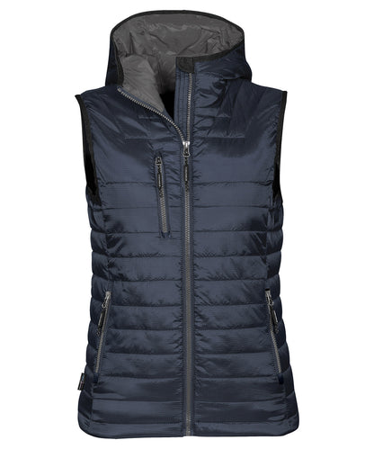 Stormtech Women's Gravity thermal vest Navy/Charcoal
